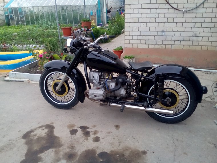 Мотоциклы переделки Урал Днепр