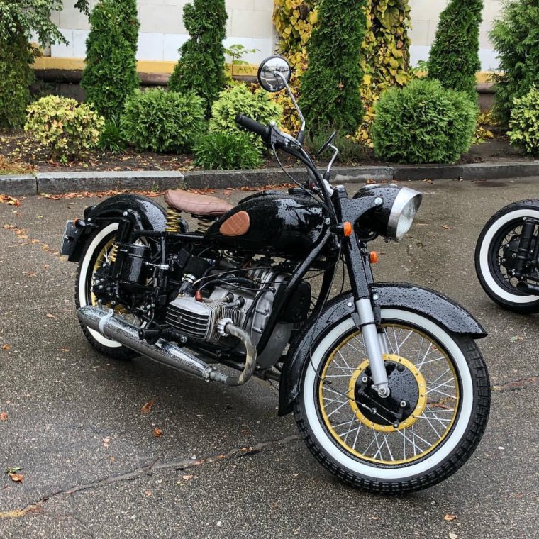 Тюнинговый мотоцикл Днепр