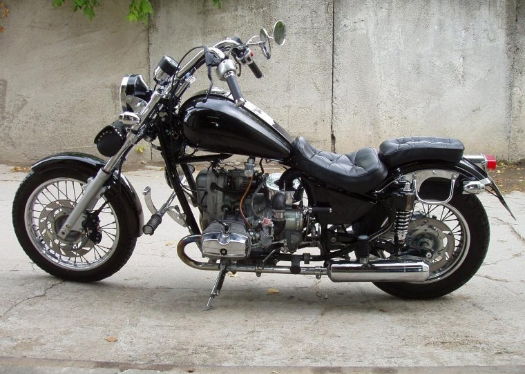 Мотоцикл Урал волк кастом