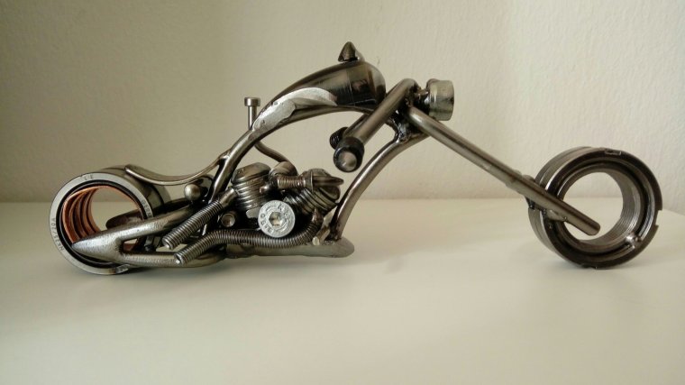 Чоппер из запчастей