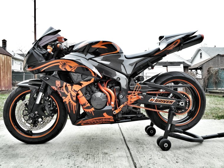 Honda cbr600rr тюнингованный