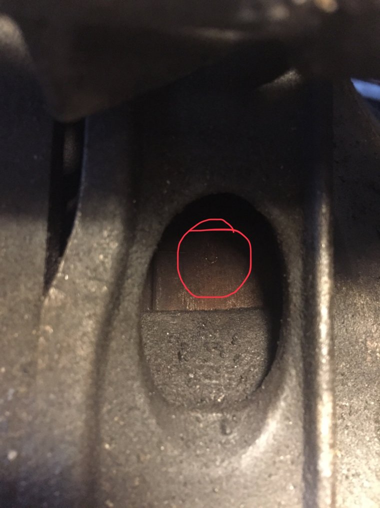 МЕТА на маховике Ауди 100 2.3