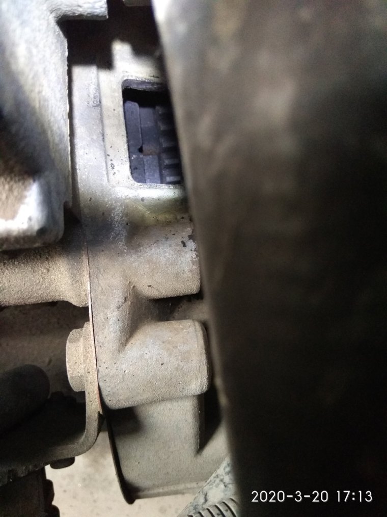 Метка на маховике ВАЗ 2109