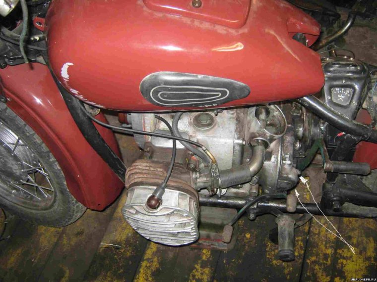 Метки на маховике мотоцикла Урал