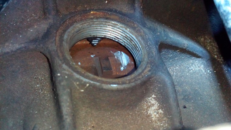 Метка на маховике VW Golf 2 Diesel