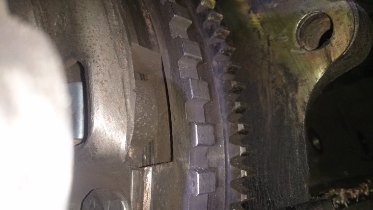 ВМТ на маховик Пежо 406