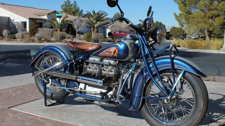 Мотоцикл Индиан 1938 года