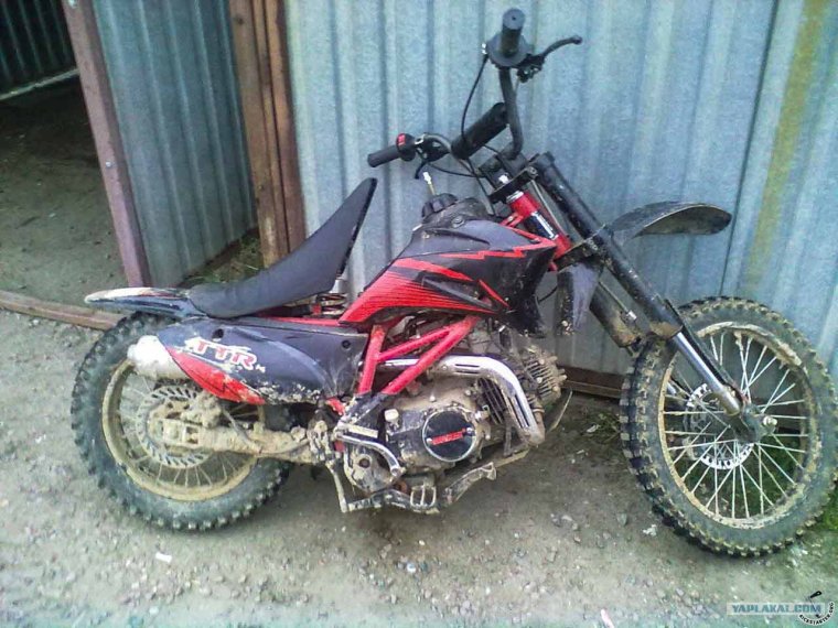 Сломанный ТТР 125