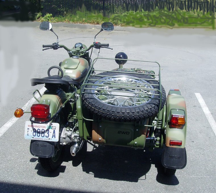 Мотоцикл Урал 2wd