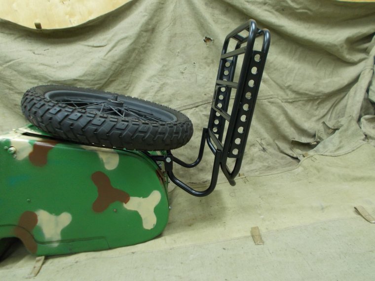 Багажник на люльку мотоцикла Урал