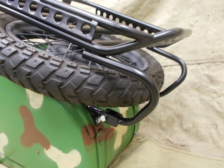 Багажник на коляску мотоцикла Урал