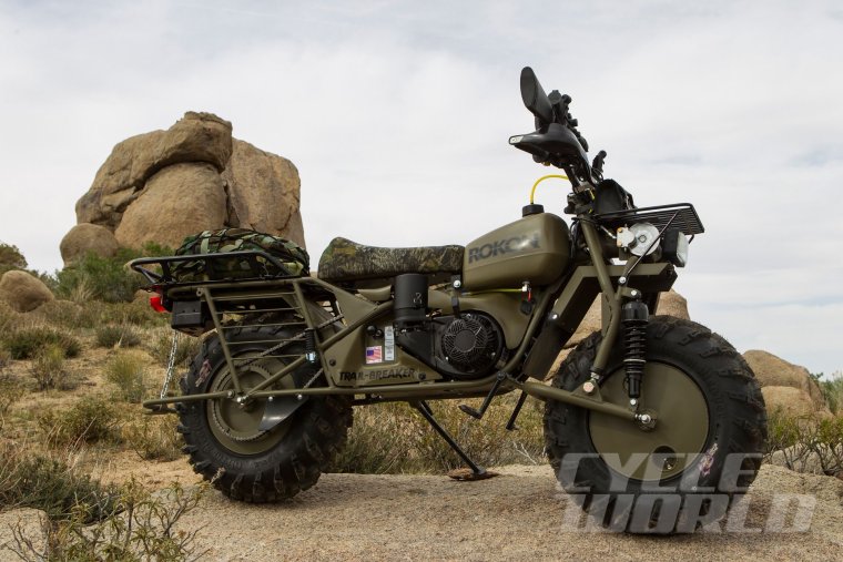 Полноприводный мотоцикл Honda