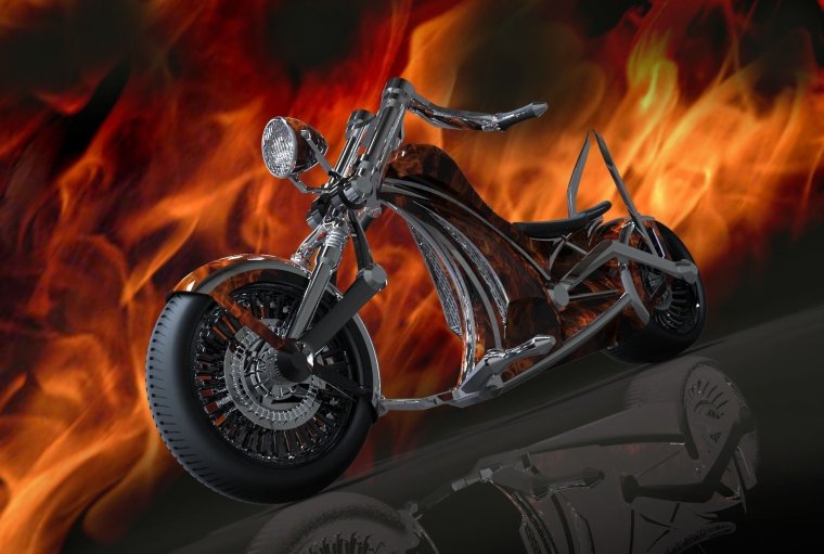 Ghost Rider мотоцикл