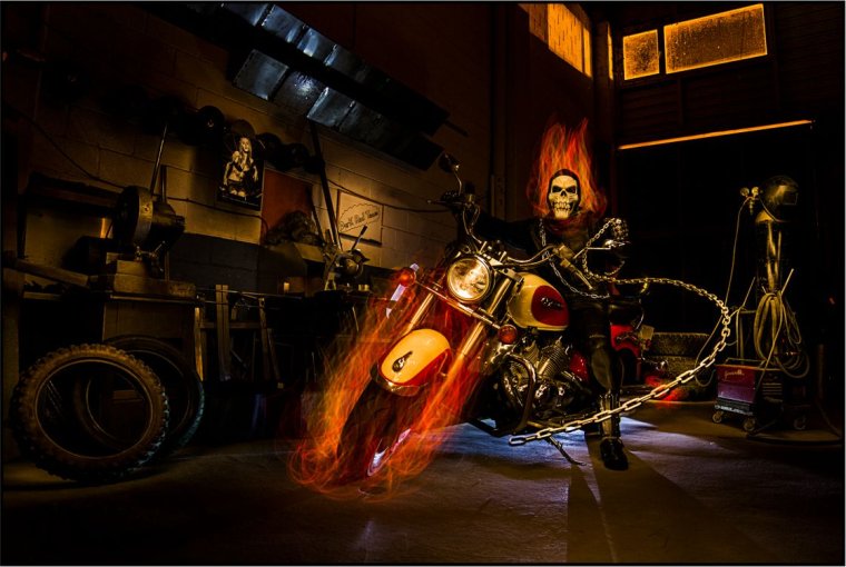 Yamaha v-Max 1700 Ghost Rider