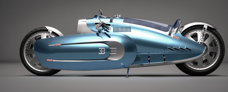 Мотоцикл от Бугатти