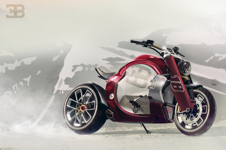 Мотоцикл Бугатти спорт