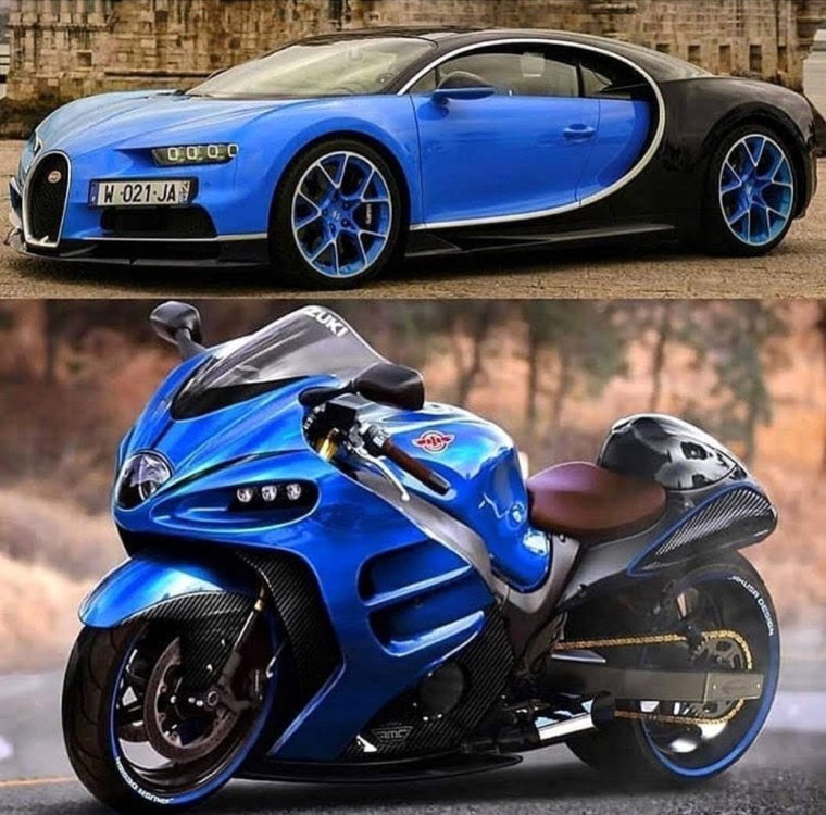 Мотоцикл Бугатти v12