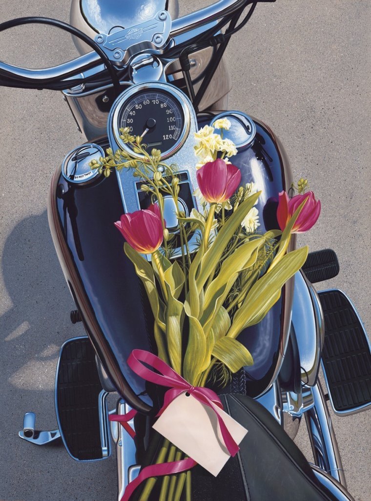 Весенний мотоцикл