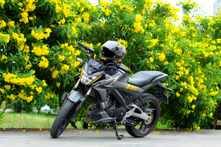 Мотоцикл с цветами фото