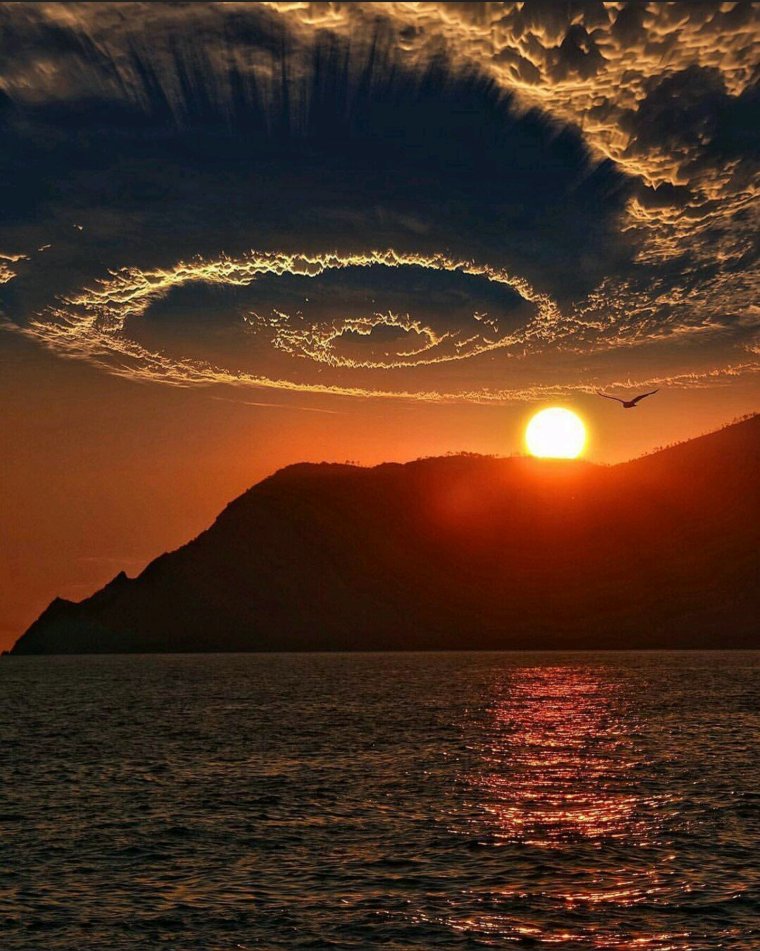 Самый красивый закат