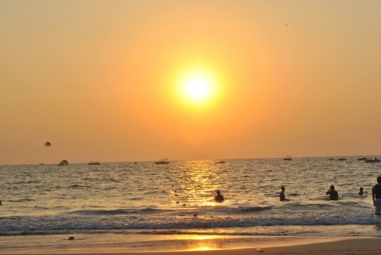 Лучезарный закат