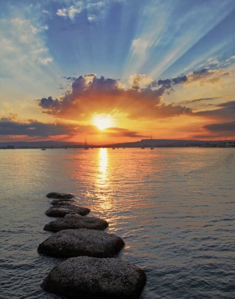 Рассвет солнца Айя Напа