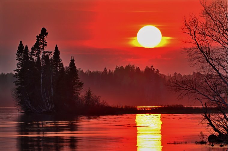 Закат солнца