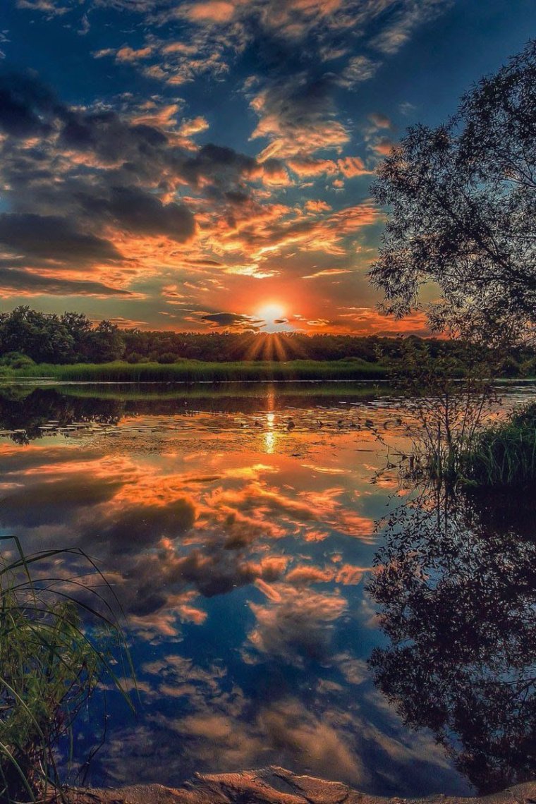 Красивый рассвет