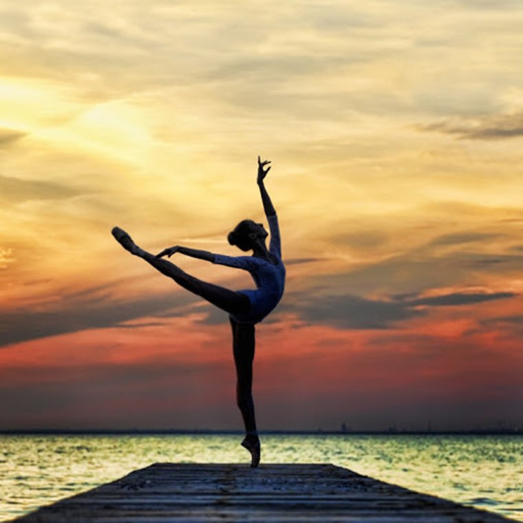 Балерина на закате