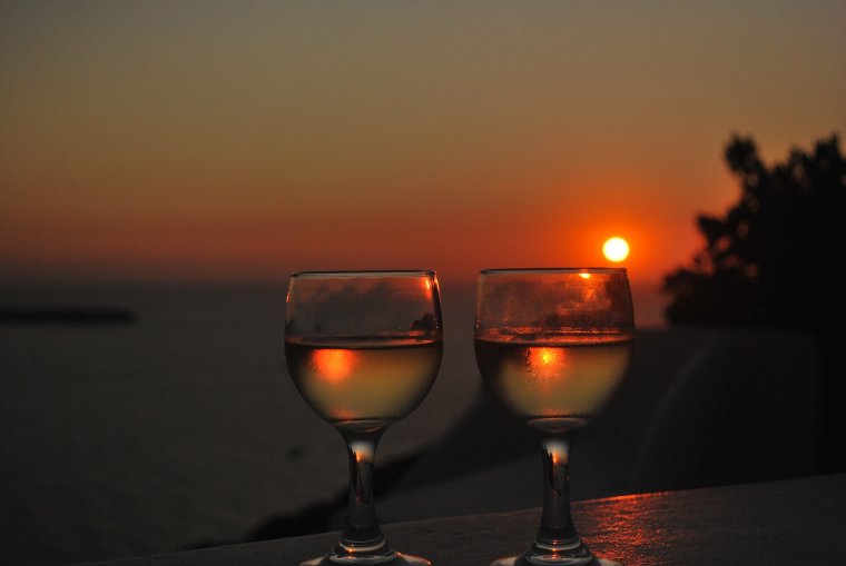 Закат в бокале