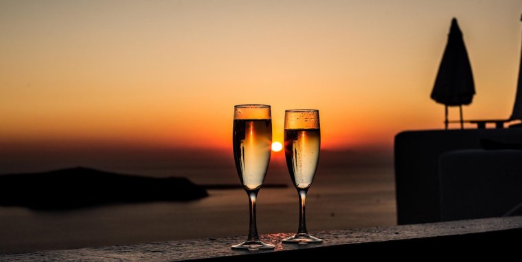 Испания закат вино