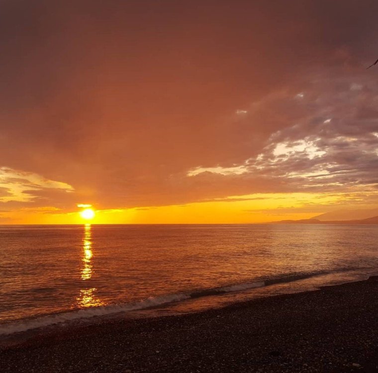 Абхазия Адлер закат