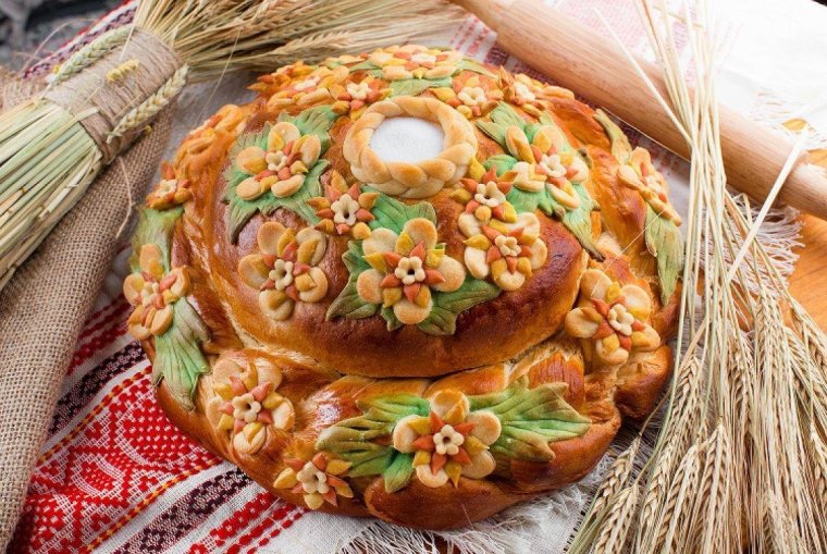 Каравай хлеб да соль