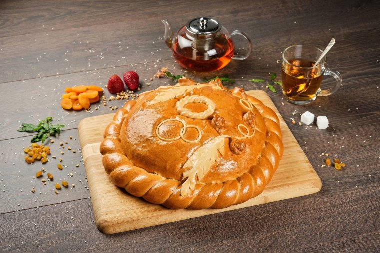 Украшение каравая