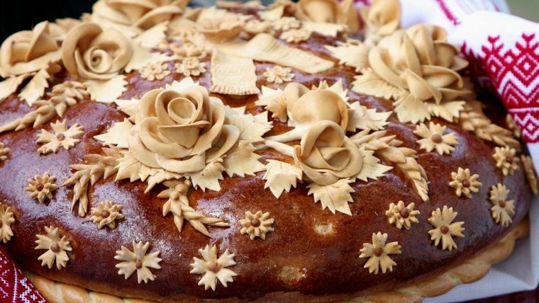 Украшение каравая