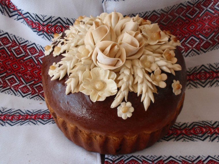 Украшения на каравай колосья цветы