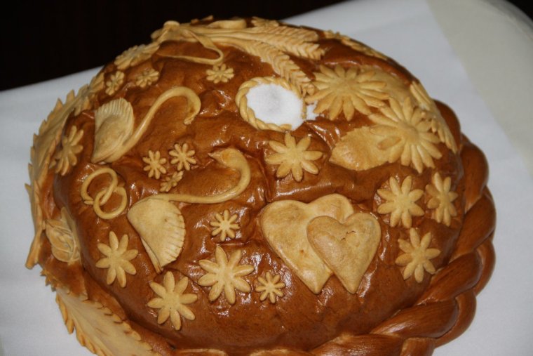 Каравай своими руками в домашних