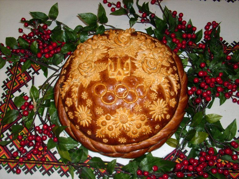 Украшение каравая