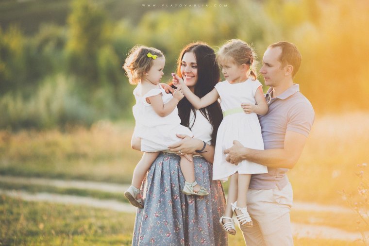 Свадебная фотосессия с малышом