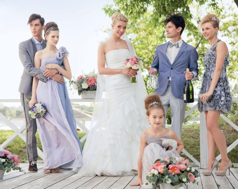 Свадебная одежда для гостей