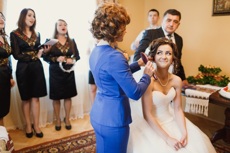 Благословение родителей на свадьбе