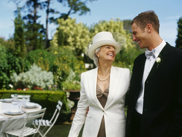 Родители на свадьбе одежда