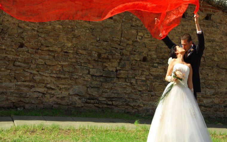 Свадьба фон