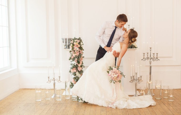 Жених и невеста церемония