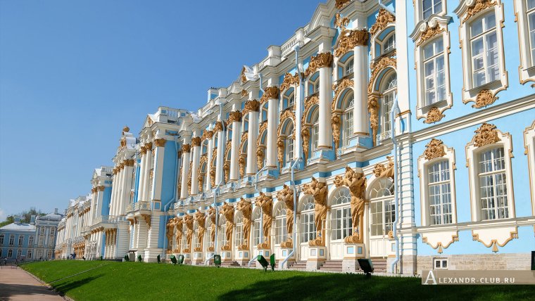Екатерининский дворец в Царском селе