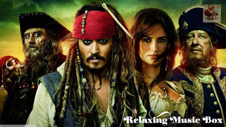 Капитан Джек Воробей и чёрная Жемчужина