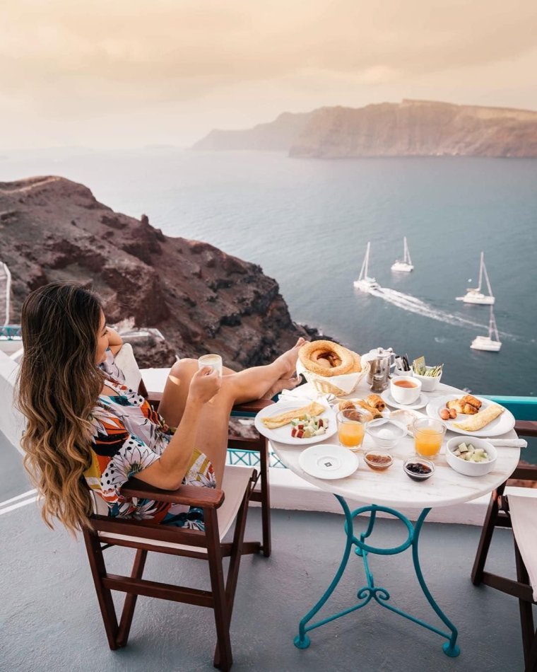 Доброе утро завтрак на природе