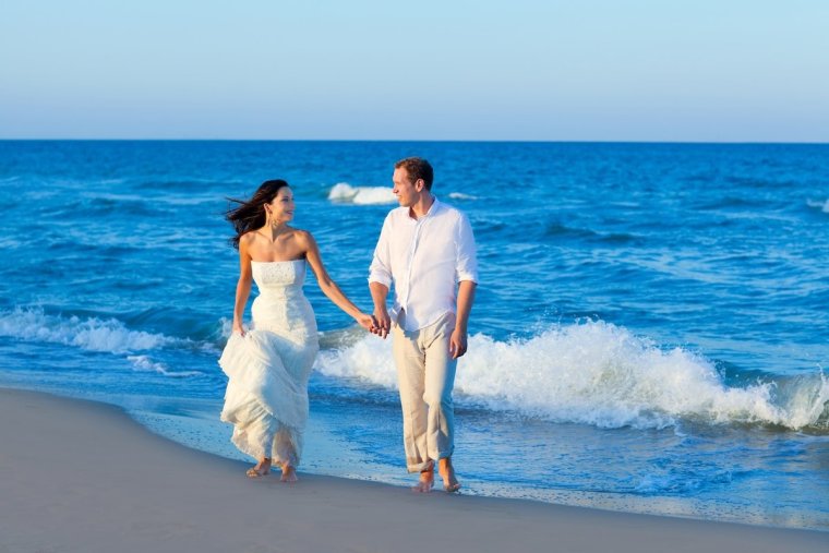 Влюбленные на море