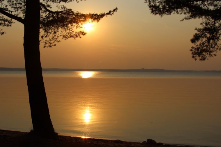 Беларусь Заславское водохранилище