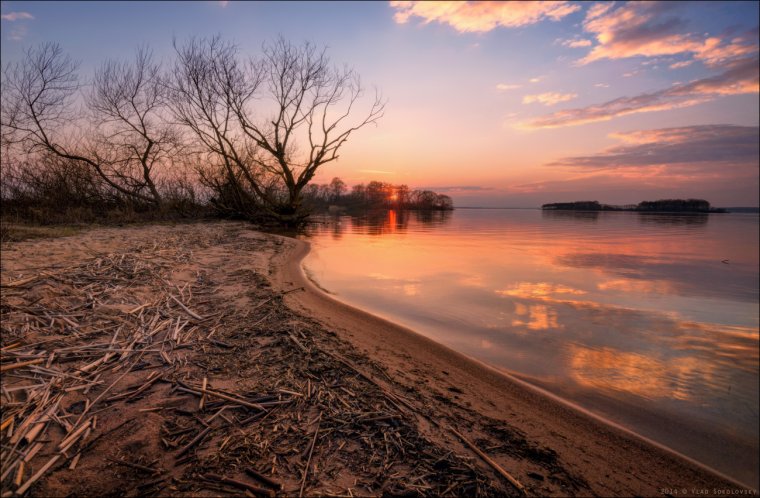 Шатское водохранилище Новомосковск